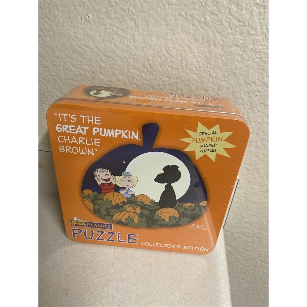 Peanuts It's The Great Pumpkin Charlie Brown 500 Piece Puzzle NEW Sealed